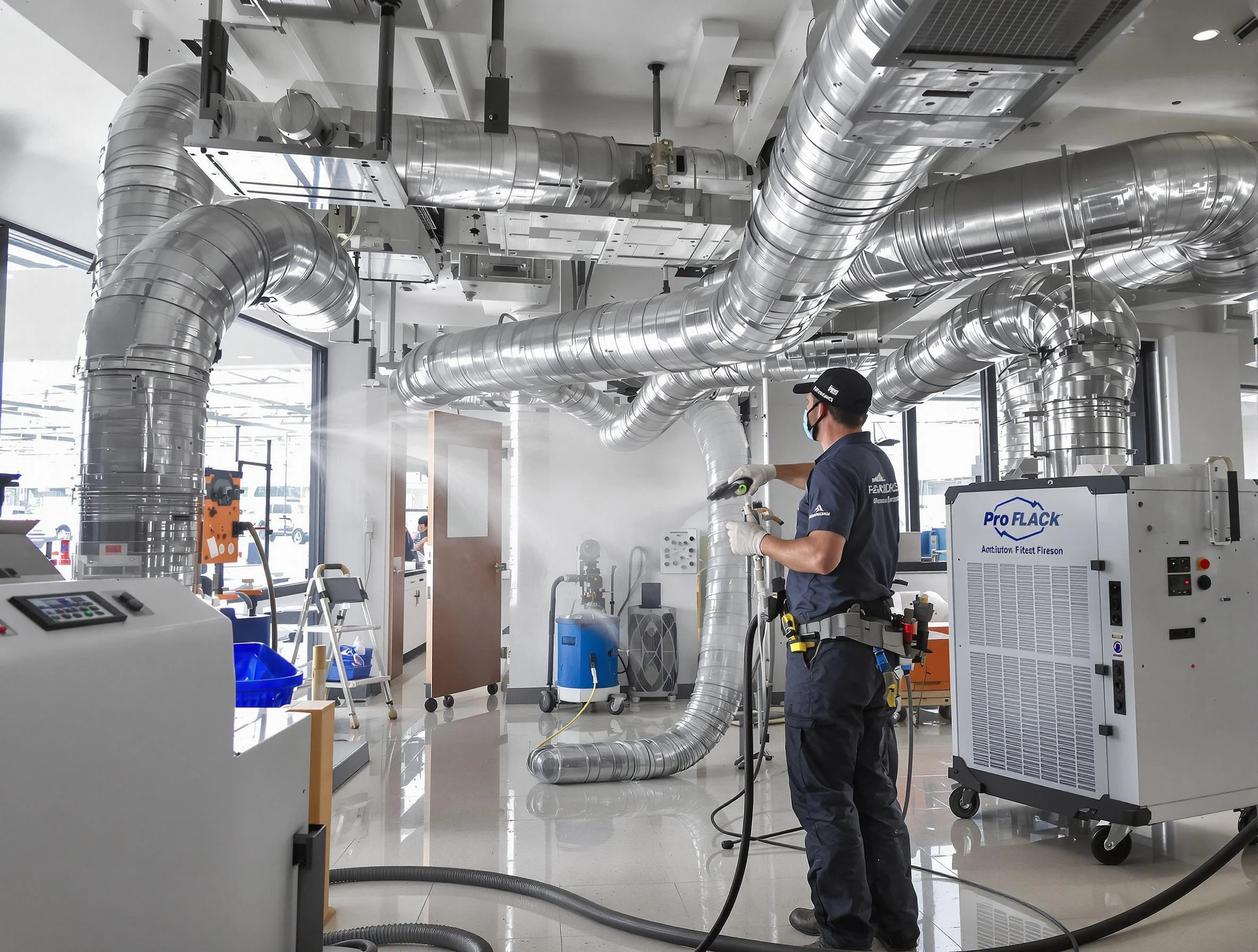 Negative Pressure Air Duct Cleaning in Peoria