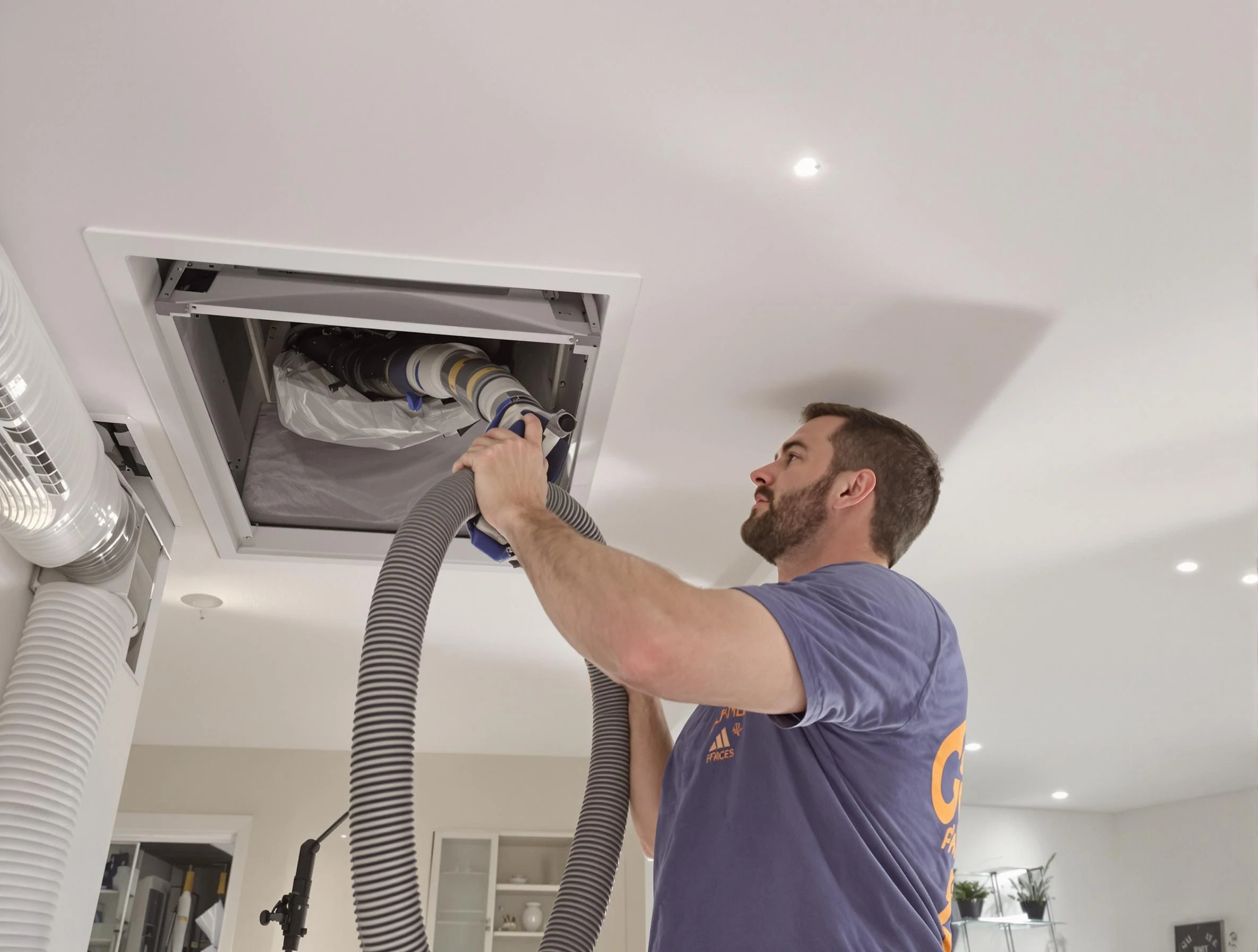 Precision indoor duct cleaning by Peoria Air Duct Cleaning in Peoria