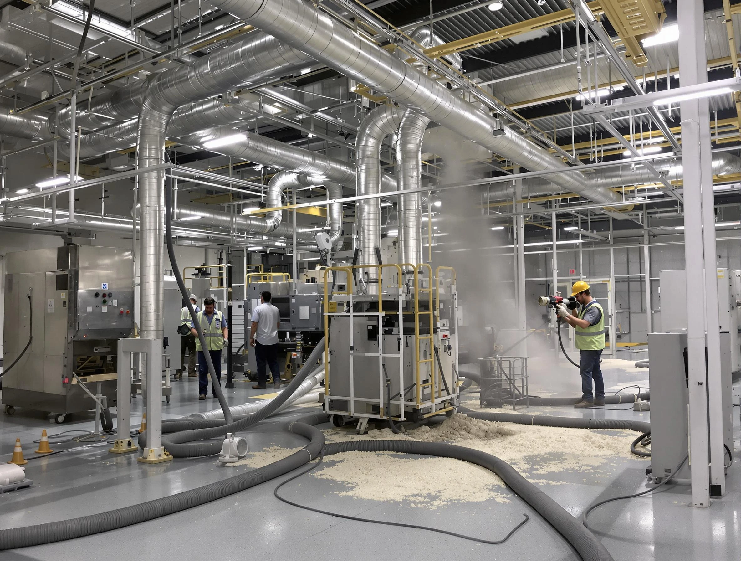 Heavy-duty industrial duct cleaning by Peoria Air Duct Cleaning in Peoria